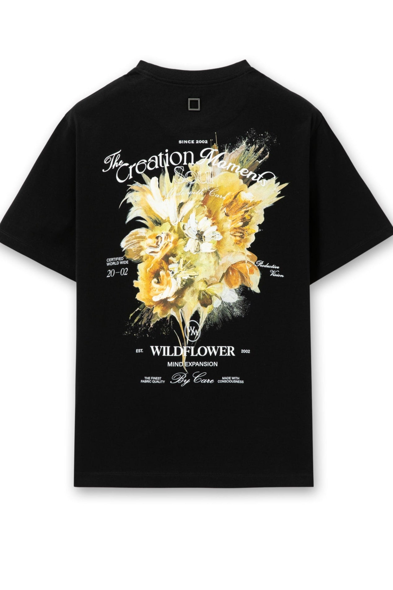 Floral Back Logo T-Shirt